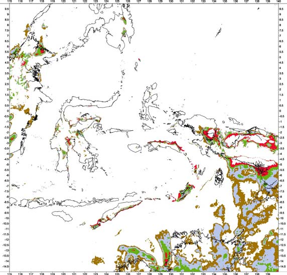 Australian Precambrian and Palaeozoic cratonic Bouguer gravity anomaly classification